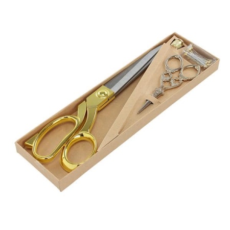 Premium Dressmaking Scissor Set in Gold