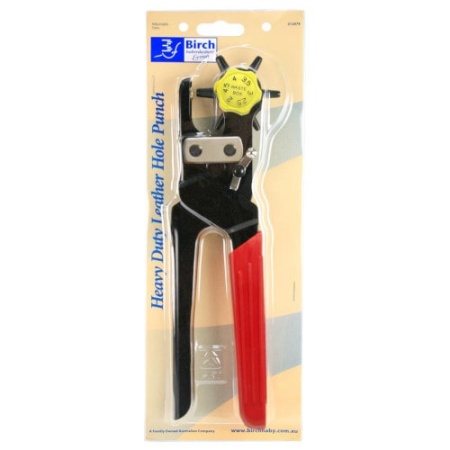 Birch Heavy Duty Leather Hole Punch 012074