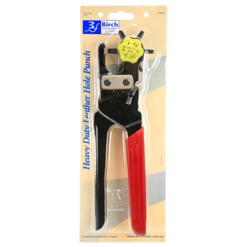 Birch Heavy Duty Leather Hole Punch 012074