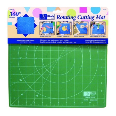 Birch Rotating Cutting Mat - 30cm x 30cm - 057107