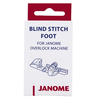 Janome Overlocker Blind Stitch Foot for Modern Models 8004D, My Lock 644D & More