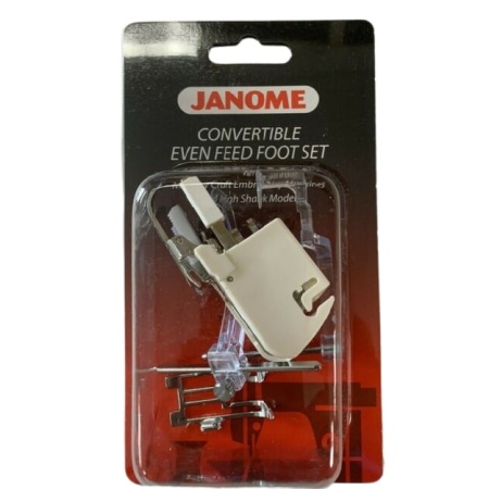 Janome Convertible Even Feed Foot Set - High Shank