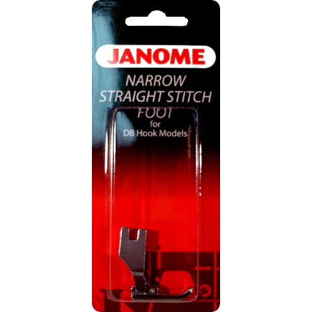 Janome Narrow Straight Stitch Foot (DB Hook) 1600P & HD9 Semi Industrial Models