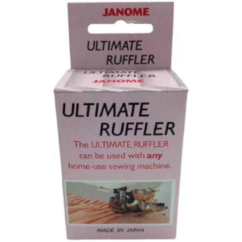 Janome Ultimate Ruffler Foot - Pleating Ruffling