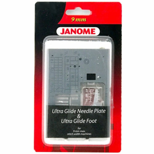 Janome Ultra Glide Needle Plate & Foot Set
