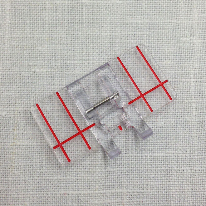 Janome 7mm Border Guide Foot Topstitching Quilting - DC2150 DC6050 & More - Image 2