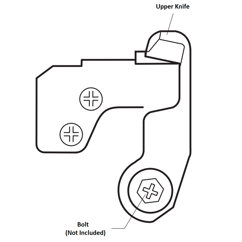 Janome Upper Knife Blade for AT2000D Professional - Image 3